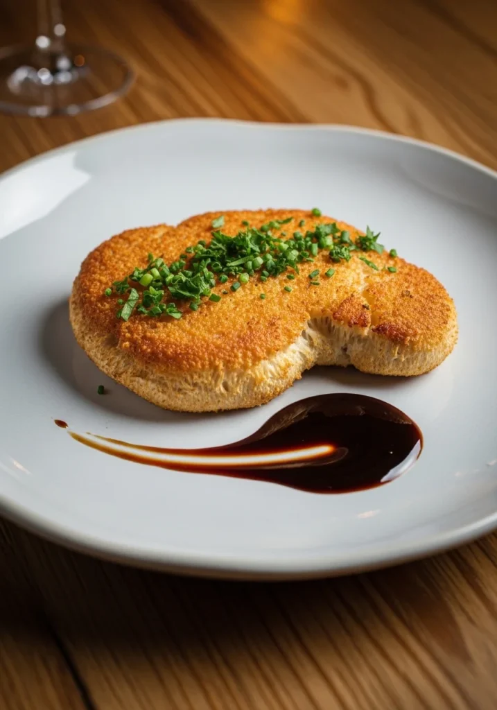 pan seared lions mane mushroom steak recipe