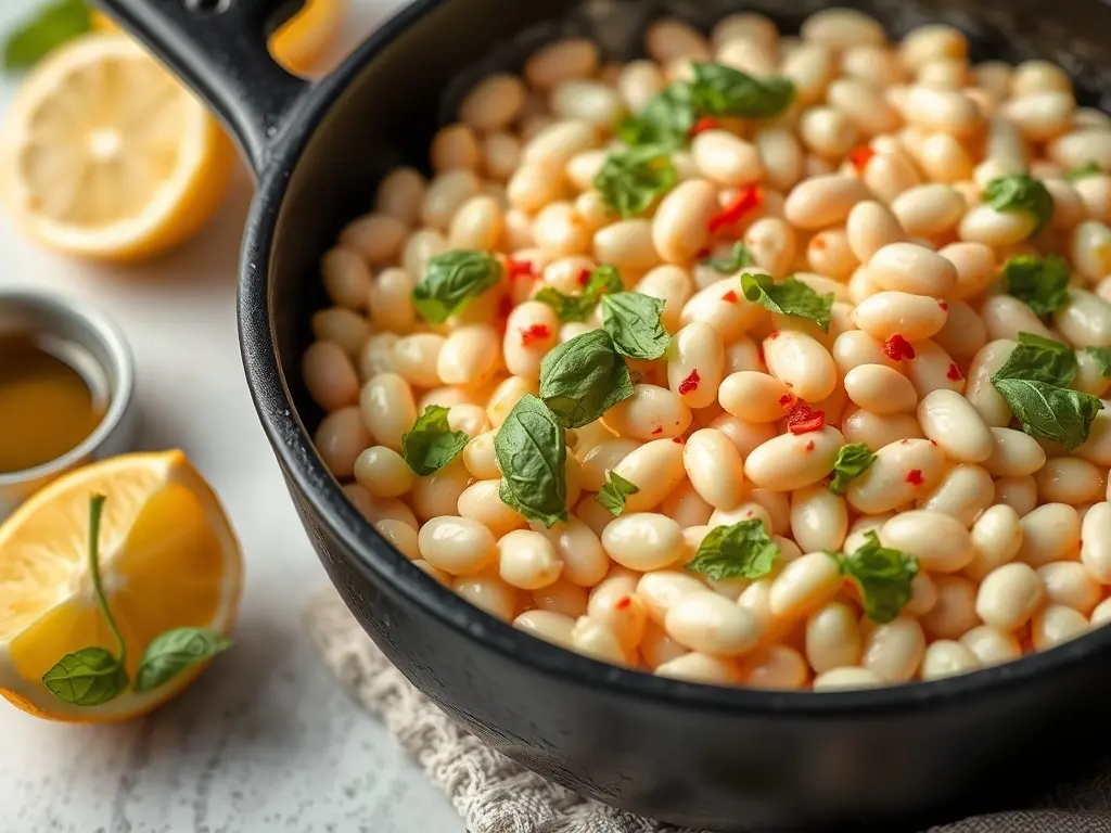 White Bean and Basil Recipe 