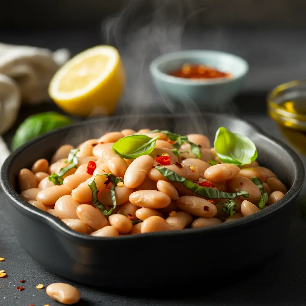 White Bean and Basil Recipe