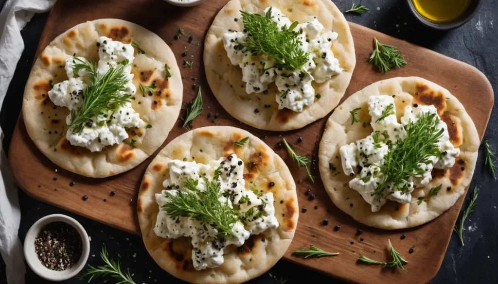 Cottage Cheese Flatbread Recipe