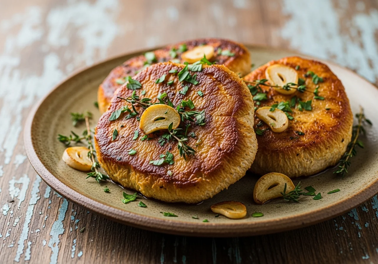 lions mane mushroom recipe pan seared steak style