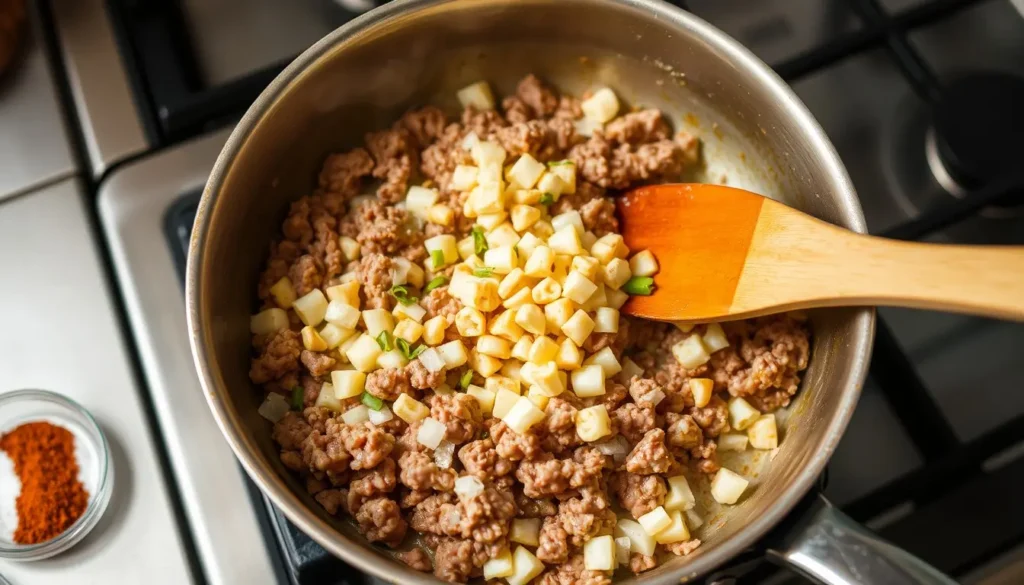 Ground Beef with Soy Curls Recipe