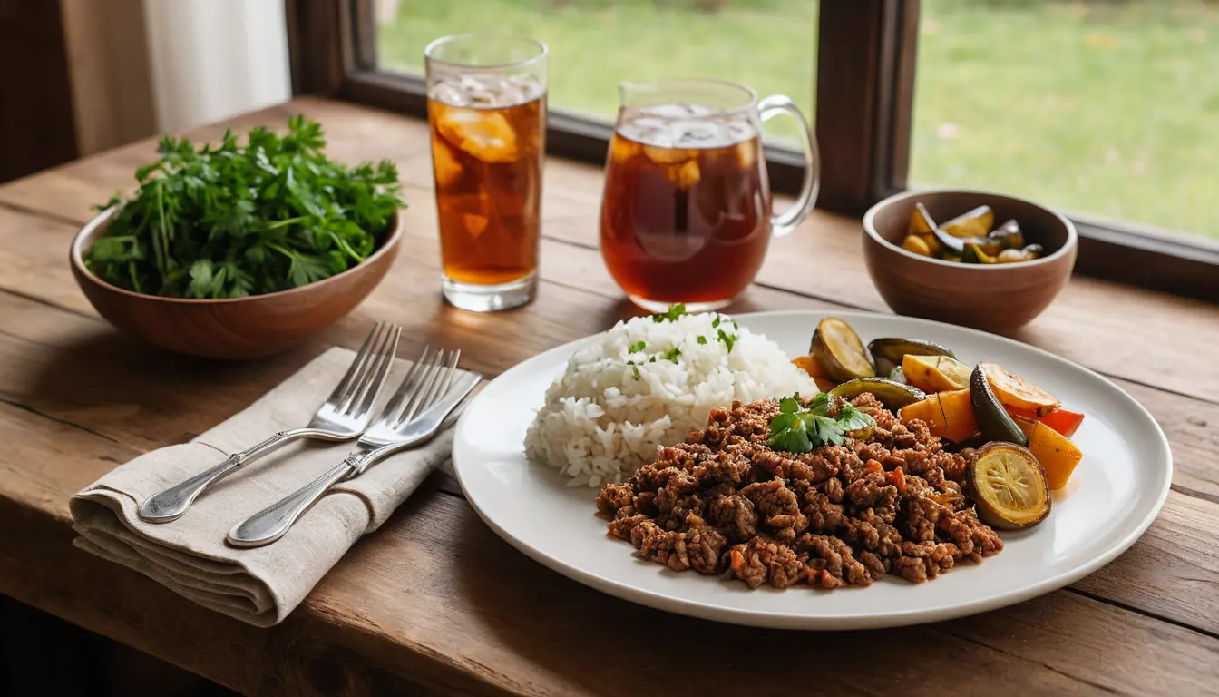 Ground Beef with Soy Curls Recipe